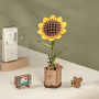 Robotime Sunflower – Wooden DIY Flower Kit – 86 Pieces