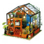 Robotime Kathy’s Green House – 1:24 DIY Miniature with LED