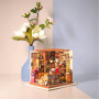 Robotime Sam’s Study Room – 1:24 Miniature DIY Kit with LED