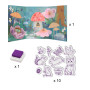 Djeco Fluffy Box – 6-in-1 Creative Activities Set – Soft Animals Theme