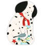 Djeco Ollie the Dalmatian Silhouette Puzzle – 24 FSC® Pieces