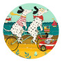 Djeco Ollie the Dalmatian Silhouette Puzzle – 24 FSC® Pieces