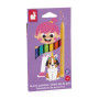 Feutres Pailletés Janod – Set de 8 couleurs brillantes dès 3 ans