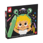 Janod Sidewalk Chalk Set x6 – Big Washable Chalks for Kids