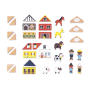 Wooden Blocks Set Countryside – Cross Roads Construction Toy Janod