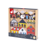 Wooden Blocks Set Countryside – Cross Roads Construction Toy Janod