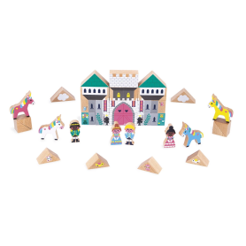 Enchanted Kingdom Wooden Blocks - Cross Roads Janod