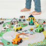 Tracteur orange en bois - Cross Roads Campagne | Janod