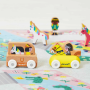 Wooden Unicorn Van - Cross Roads Enchanted Kingdom | Janod