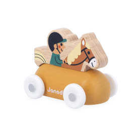 Wooden Cavalier Car - Cross Roads Vallée blanche | Janod
