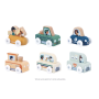 Wooden Safari Car – Cross Roads White Valley - Janod Toys