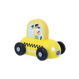 Wooden Taxi Car - Cross Roads City Janod