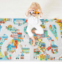 Wooden Police Car City - Cross Roads Janod | Toy for 12 months and up