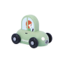Green Wooden Car - Cross Roads City | Janod Toy from 12 months