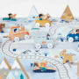 Snowy Valley Play Mat – Cross Roads by Janod