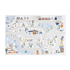 Snowy Valley Play Mat – Cross Roads by Janod
