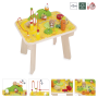 Wooden Farm Activity Table – Janod multi-activity baby toy