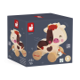 Wooden Cow Pull-Along Toy - Janod Farm Baby Walker from 12 Months