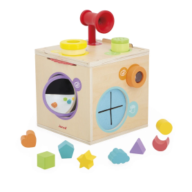 Wooden Sensory Box – Educational Toy for Early Learning – Janod