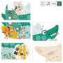 Busy Board Crocodile en bois Tropik – Janod