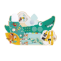 Busy Board Crocodile en bois Tropik – Janod