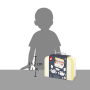 Mamie Soleil Wooden Tea Set in Suitcase - Complete Playset | Janod