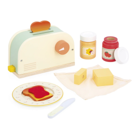 Wooden Toaster with Accessories - Mamie Soleil | Janod