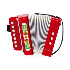 Accordéon Gioia en bois et plastique - Jouet musical enfant 3 ans+ | Janod