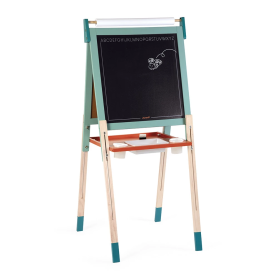 Tableau magnétique réglable en bois Janod - Double face