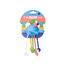Hochet sensoriel bébé en silicone – Planet Multicolor – Jouet d’éveil