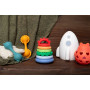 Hochet sensoriel bébé – Silicone Ours & Lion – Little T – Dès 6 mois