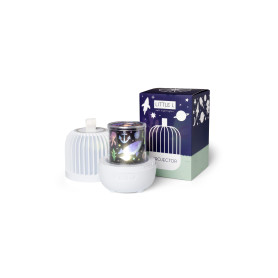 Lampe veilleuse musicale Lil’ Lumi – Projecteur ciel étoilé – Little L
