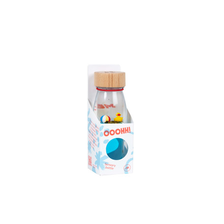 Bouteille sensorielle Move Canard – Petitboom – Jouet d’éveil flottant