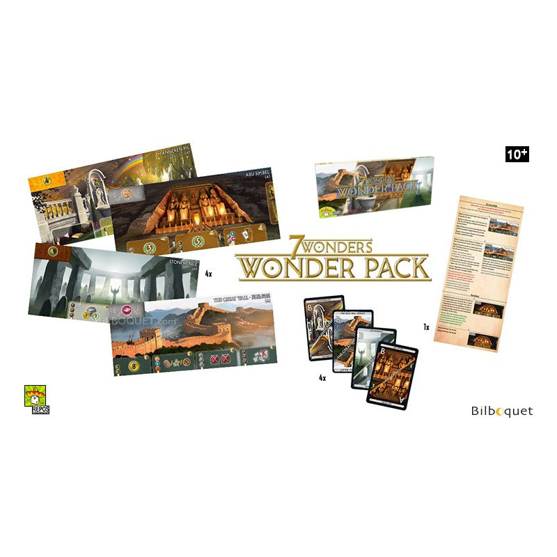7 Wonders Wonder Pack Expansion