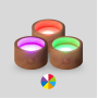 Magic Lamp Petit Boum – Lampe sensorielle USB à effets lumineux