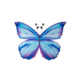 Ailes de papillon bleues 4/6 ans – Déguisement enfant féerique
