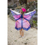 Ailes de papillon monarque roses 4/6 ans – Déguisement enfant féerique