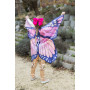 Ailes de papillon monarque roses 4/6 ans – Déguisement enfant féerique