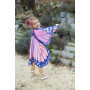 Ailes de papillon monarque roses 4/6 ans – Déguisement enfant féerique
