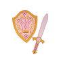 Épée de Princesse rose EVA – Arme de déguisement en mousse légère