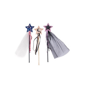Witch Velvet Wand – Magical velvet star wand for kids