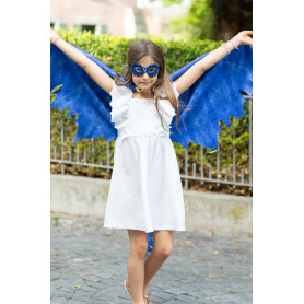 Blue Dragon Wings 4/6 years – Costume set with tail and mask