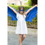 Blue Dragon Wings 4/6 years – Costume set with tail and mask