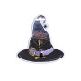 Witch Necklace & Black Cat Ring Set – Magical Halloween jewelry