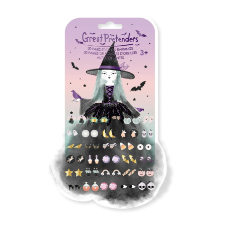 Boucles d’oreilles autocollantes Natasha the Witch – Set 30 paires