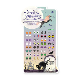 Boucles d’oreilles autocollantes Halloween – Set 30 paires