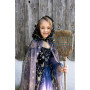 Twilight Enchantress Cloak 4/6 years – Starry kids’ cape with hood