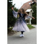 Robe noire Twilight 5/6 ans – Déguisement féerique enfant étoilé