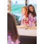 Pink Glitter Sequin Cape 4/6 years – Elegant and magical kids’ cape
