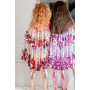 Pink Glitter Sequin Cape 4/6 years – Elegant and magical kids’ cape